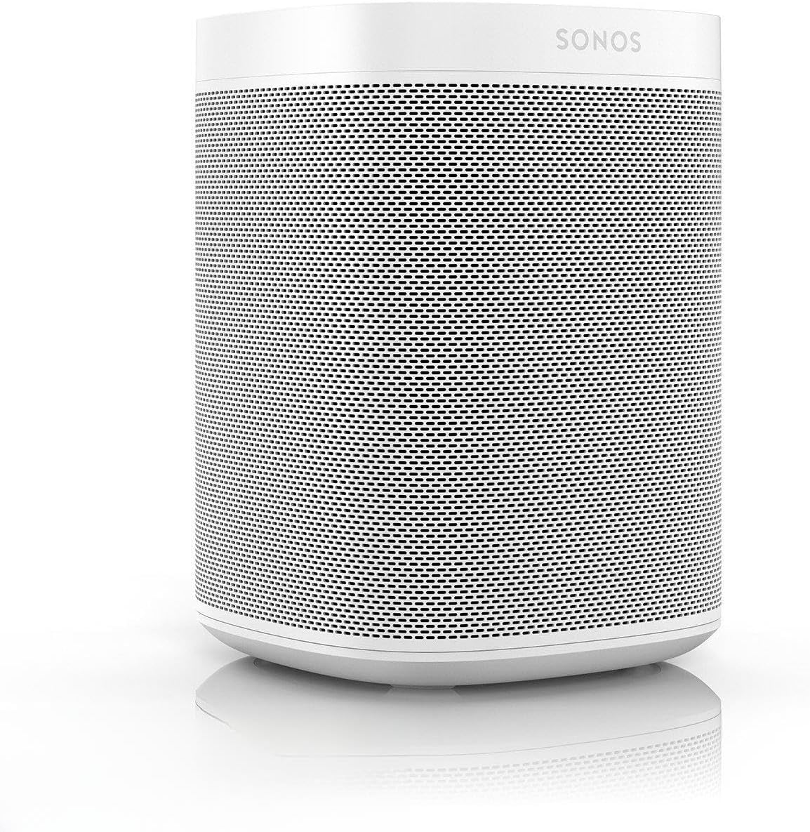 Sonos All-new Sonos One - Smart Speaker with Alexa voice control built-In. Compact size with incredible sound for any room. (Renewed)