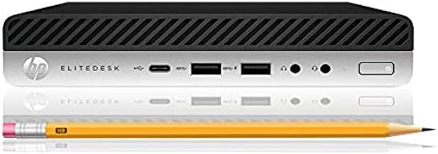HP EliteDesk 800 G3 Mini Business Desktop PC Intel Quad-Core i7-6700T up to 3.6G, 32G DDR4,240G SSD,VGA,DP Port,Windows 10 Professional 64 Bit-Multi-Language-English/Spanish (Renewed)