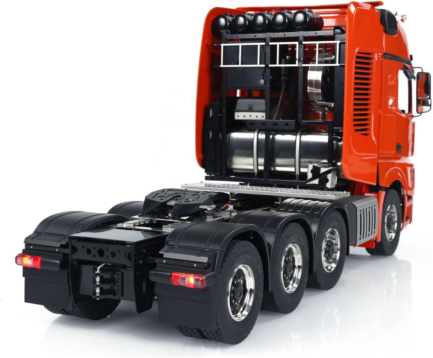 JDM Model 1/14 Metal 8X8 Rc Tractor Jdm-18 for Model Differential Lock Motor Servo