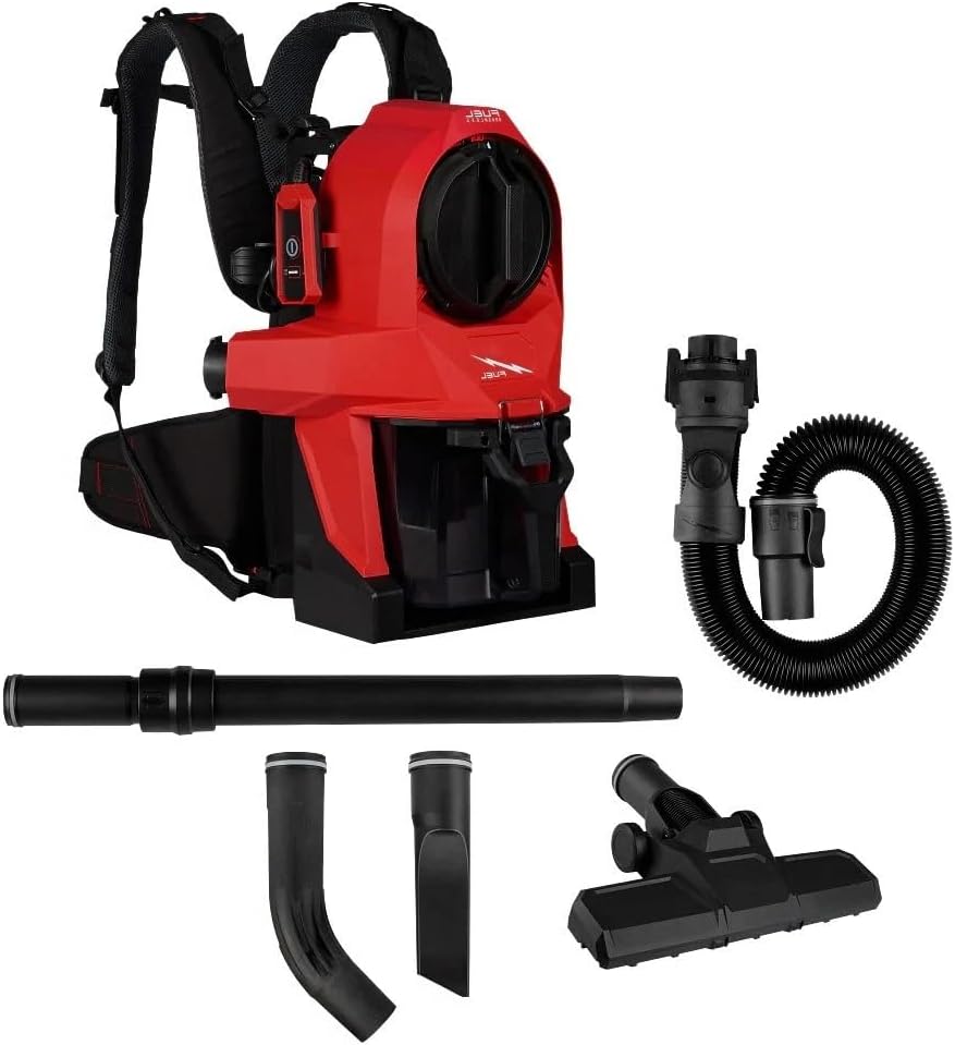 0895-20 Portable Cordless Vacuum for Milwaukee M18 18V Fuel 3-in-1 Backpack Vacuum - Bare Tool