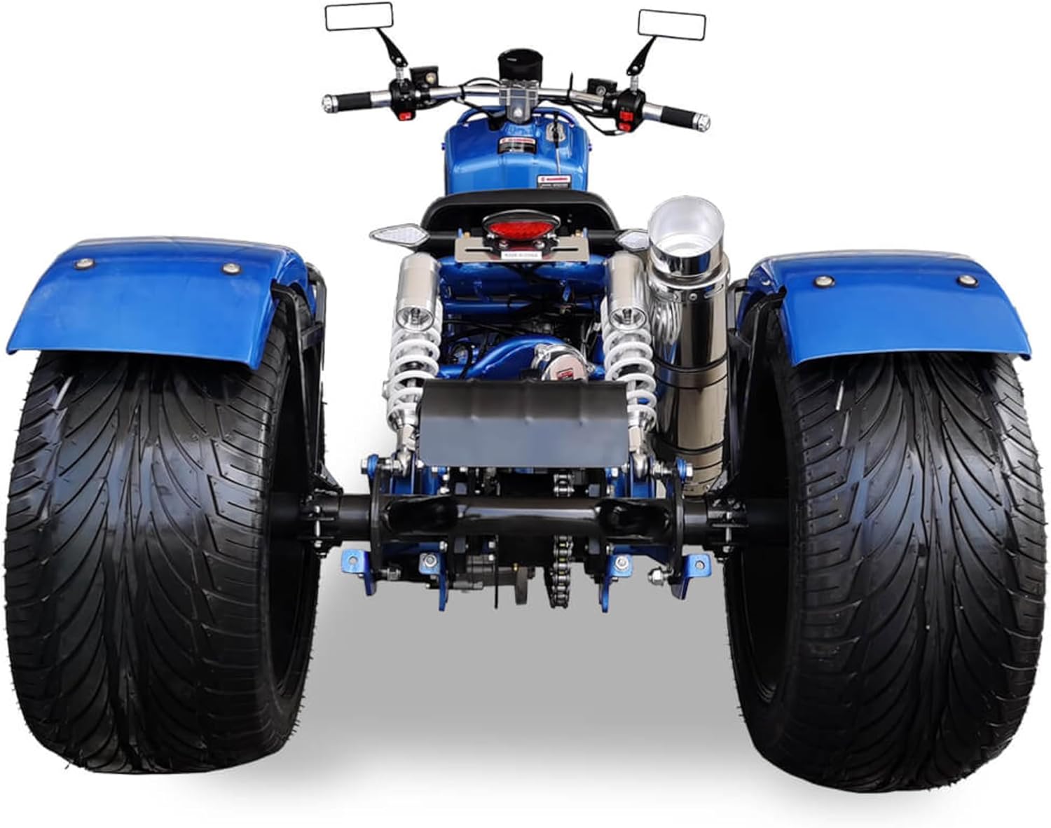 150CC Mean Dog Trike | 3-Wheel Motorcycle, ICEBEAR Ruckus PST150-19N, Featuring A Low Center of Gravity and Responsive Steering, Ample LEGROOM