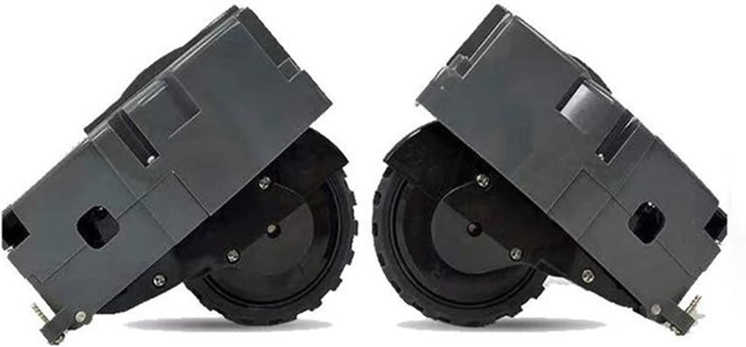 rqhdd Vacuum Attachment Right and Left Drive Wheel Module Pair Compatible with iRobot Roomba 500 600 700 800 900 Series Interchangeable 880 980 960 860 864 Vacuum Cleaner Accessories(A Pair)