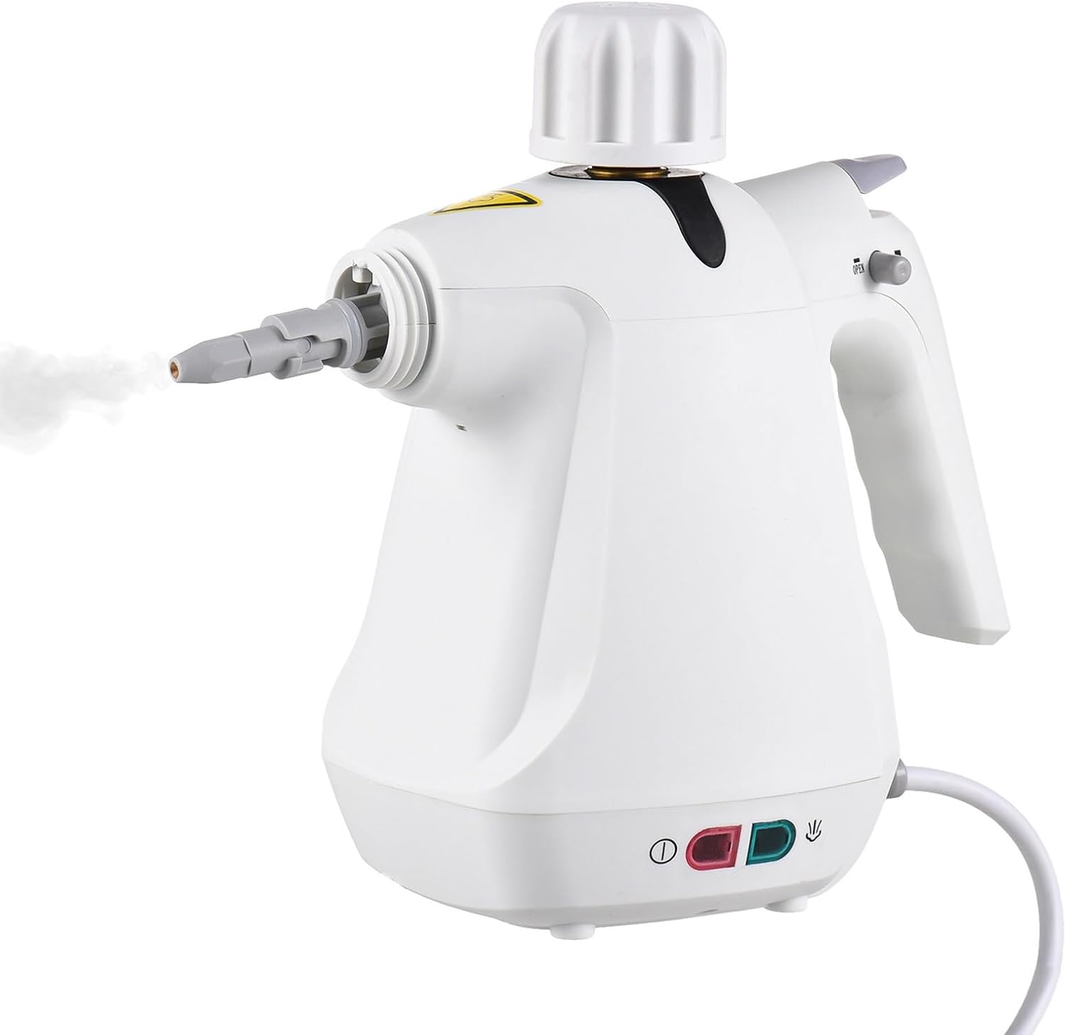 Handheld Steam Cleaner with Extension Hose, Carpet Cleaner Machine, Portable Steam Cleaners for Home Floor Cleaning, Grout, Wallpaper Removal