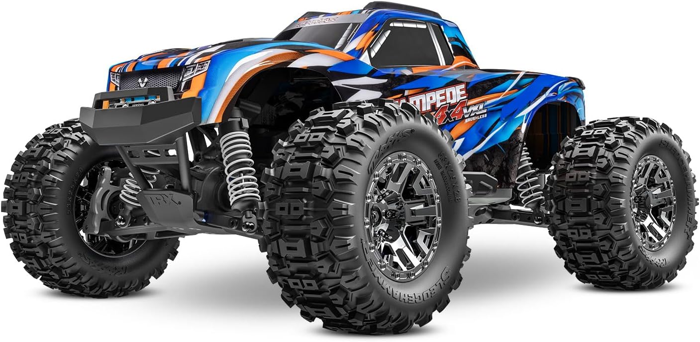 Traxxas 1/10 Stampede 4X4 VXL Brushless Monster Truck