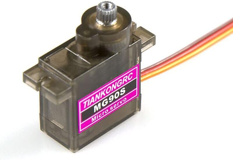 Replacement Part For 4/8/16/32PCS Metal Gear MG90S 9g 180 Degree Servo Micro SG90 Servo For RC Airplane DIY Project Parts - (Color: 32PCS)