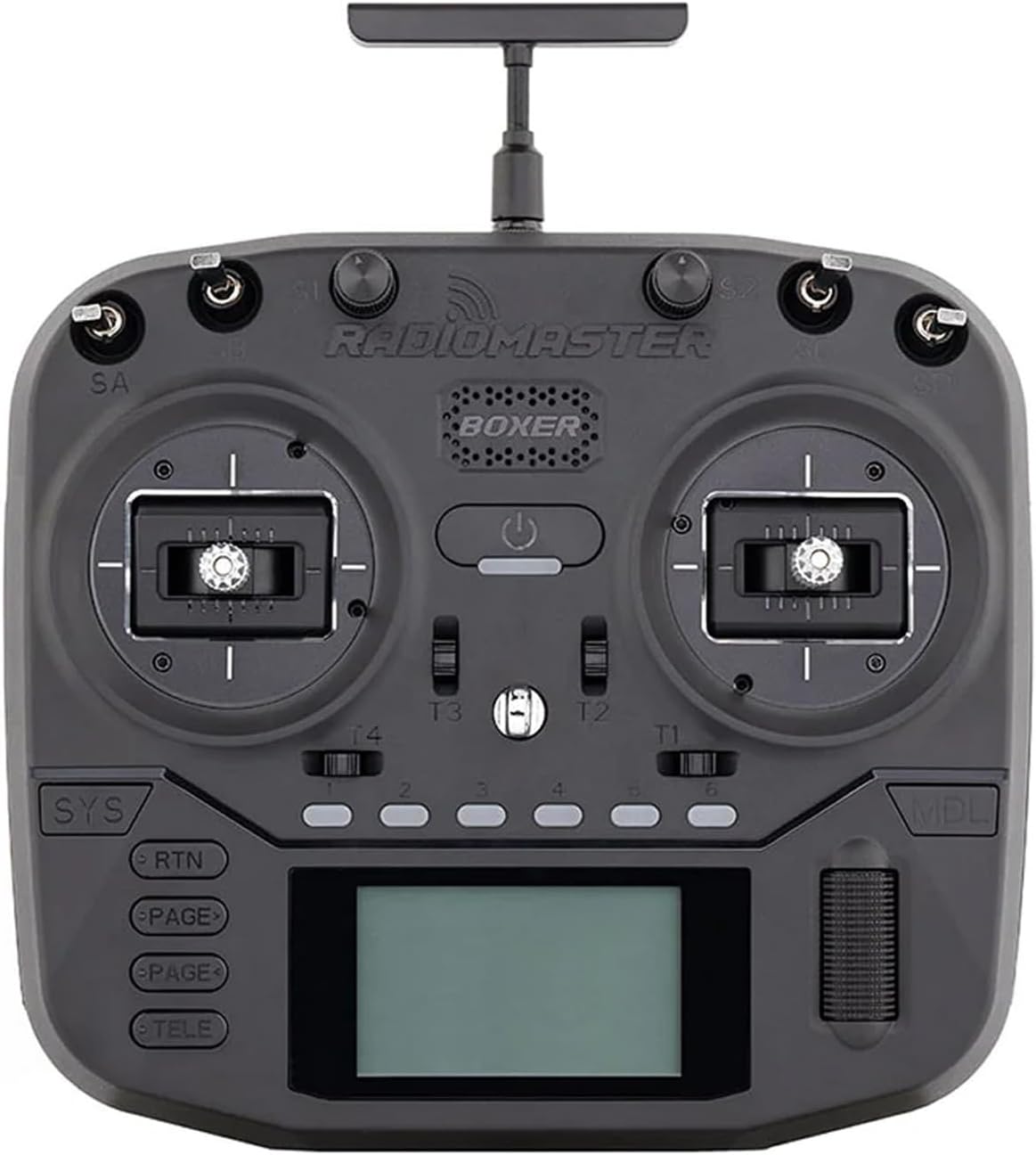RadioMaster Boxer 2.4G 16ch Hall Gimbals Transmitter Radio Control ELRS 4in1 CC2500 Support EDGETX with Carry Case (ELRS Mode 2 with 6200)