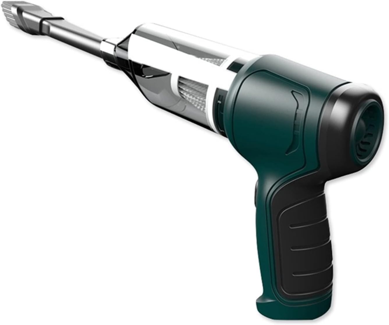 PacuM Wireless Vacuum 120W Cordless Air Blower Handheld Portable Air Mini 9000Pa Wireless Car Vacuum Cleaner Cyclonic Suction Home (Color : Green)