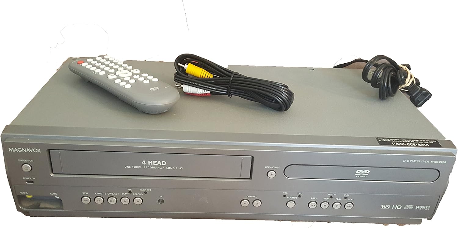 Magnavox MWD2206 DVD/VCR Combination Player