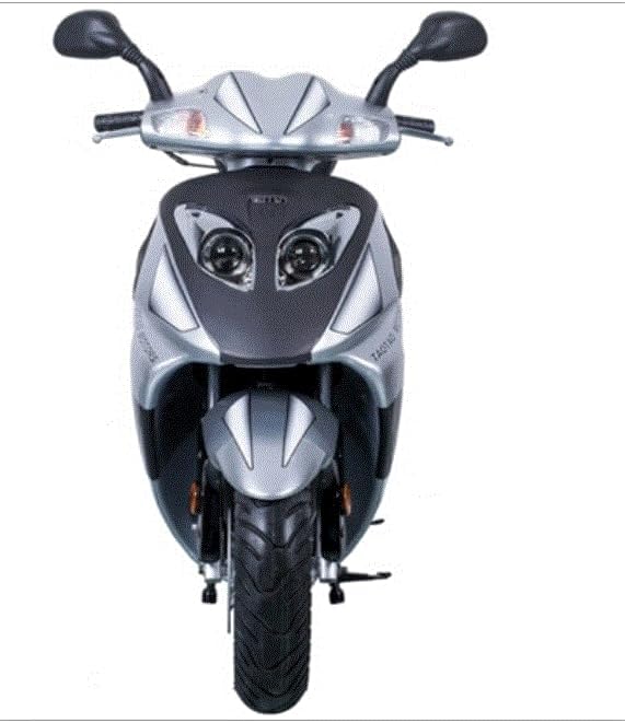 SMART DEALSNOW Brings Brand New 150cc Gas Fully Automatic Street Legal Scooter TaoTao 150cc with Matching Trunk - SPORTY BLACK