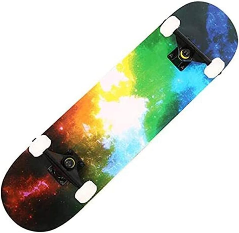 Four-Wheel Skateboard, Four-Wheel Double Kick Maple Board, 31-inch All-Purpose