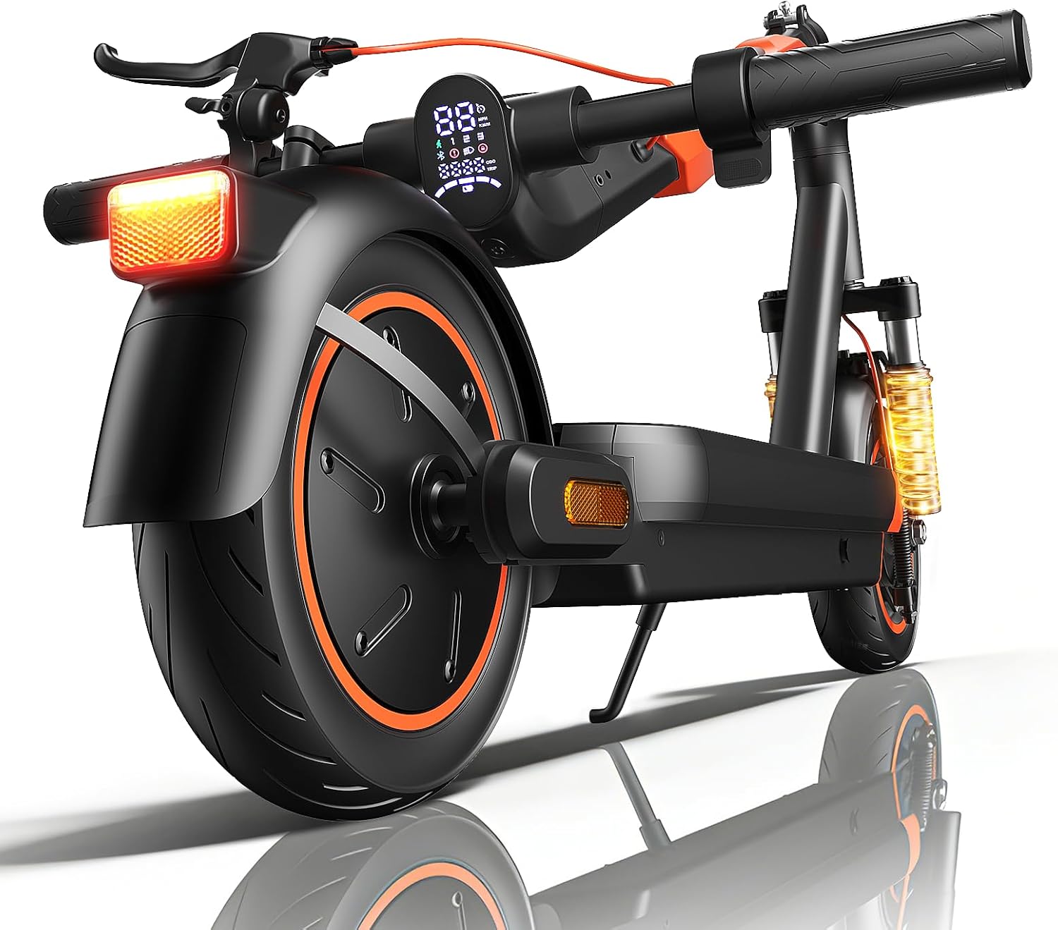 Electric Scooter Adults, 800W Motor, 22 Miles Long Range, 21 Mph Max Speed, 10