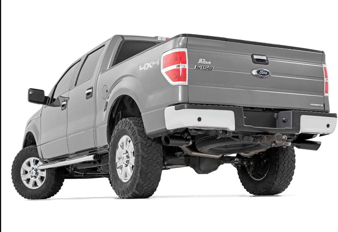 Rough Country Dual Cat-Back Exhaust for 2009-2014 F-150 2WD/4WD | V8-96010