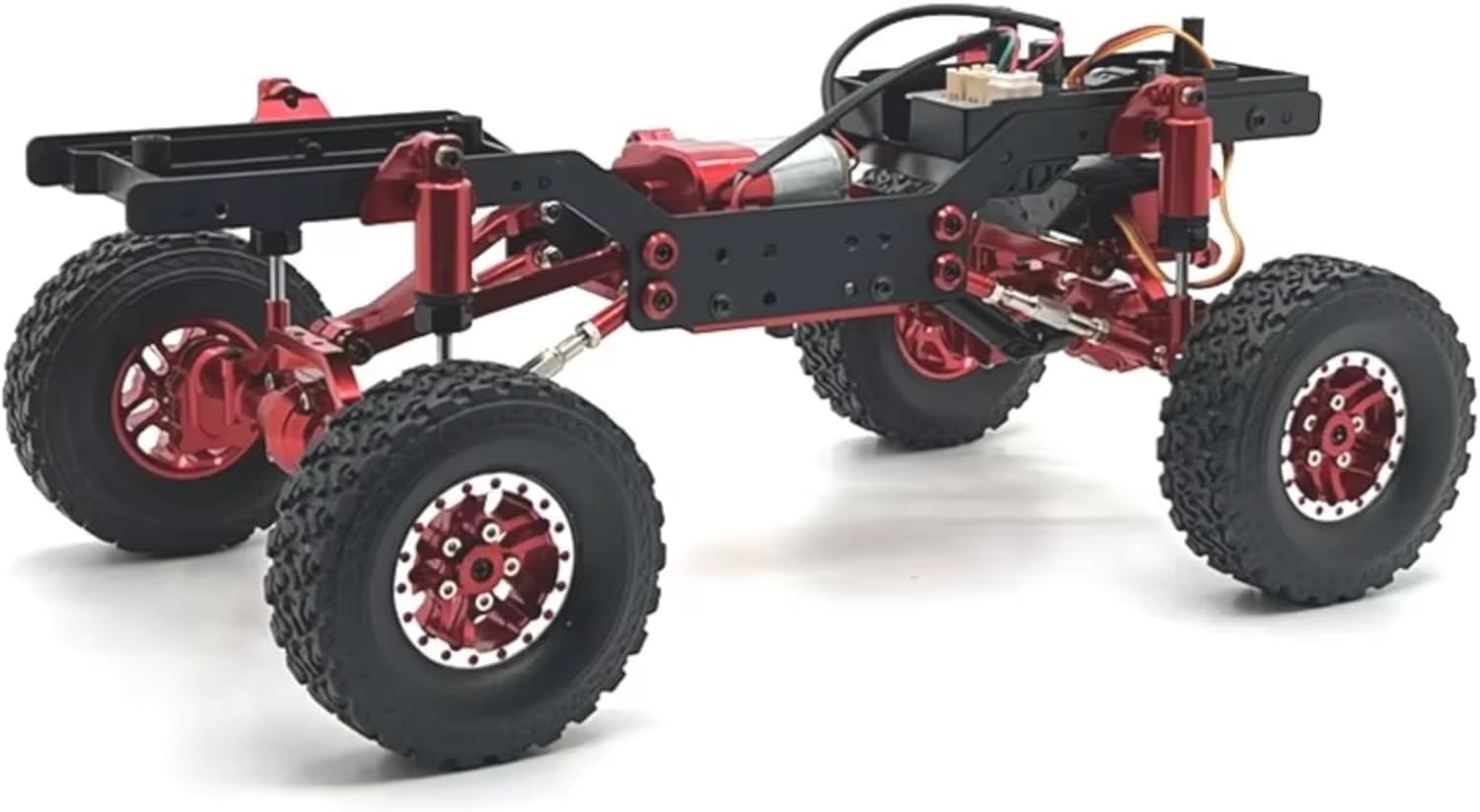 RC Models Parts For MN For MN82 LC79 For MN78 D90 D91 D96 99S 1/12 RC Car Parts Metal Upgrade Front And Rear Axle Wheel(White)