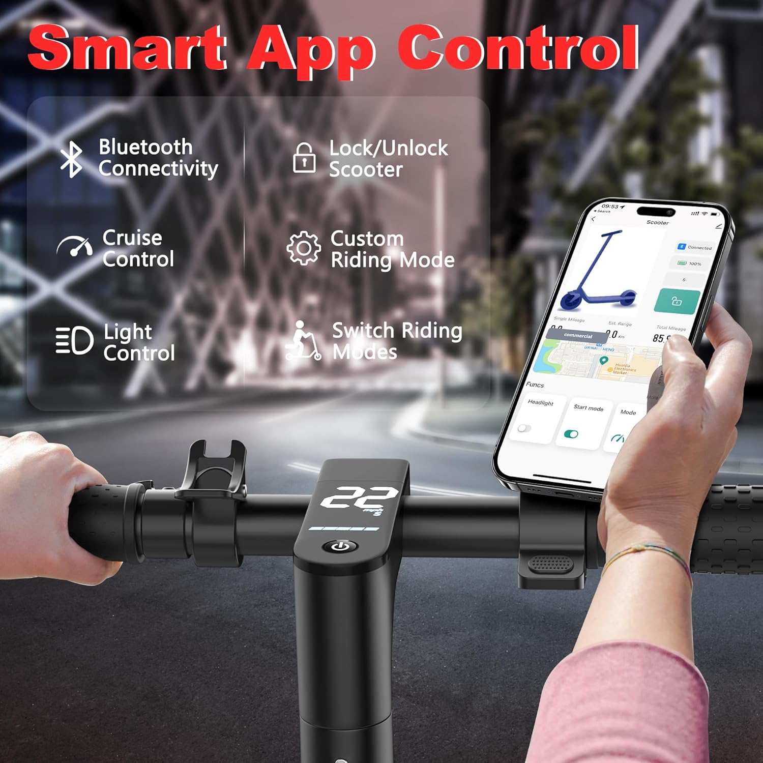 Maxshot Electric Scooter, 8.5