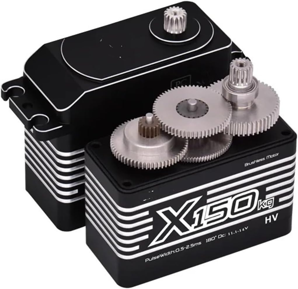 100kg 120kg 130kg 150KG brushless servo high Torque high Pressure Full Metal Gear Waterproof Motor 1/5(130kg brushless)