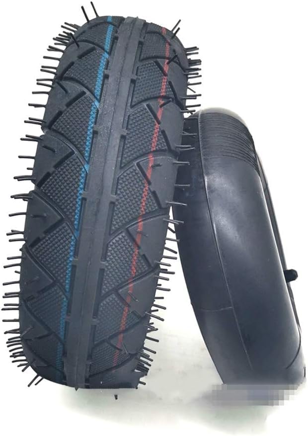, 4.10/3.50-4 Inflatable Inner and Outer Tires, Wear-resistant Non-slip 3/4 Wheel Small Electric Scooter Accessories