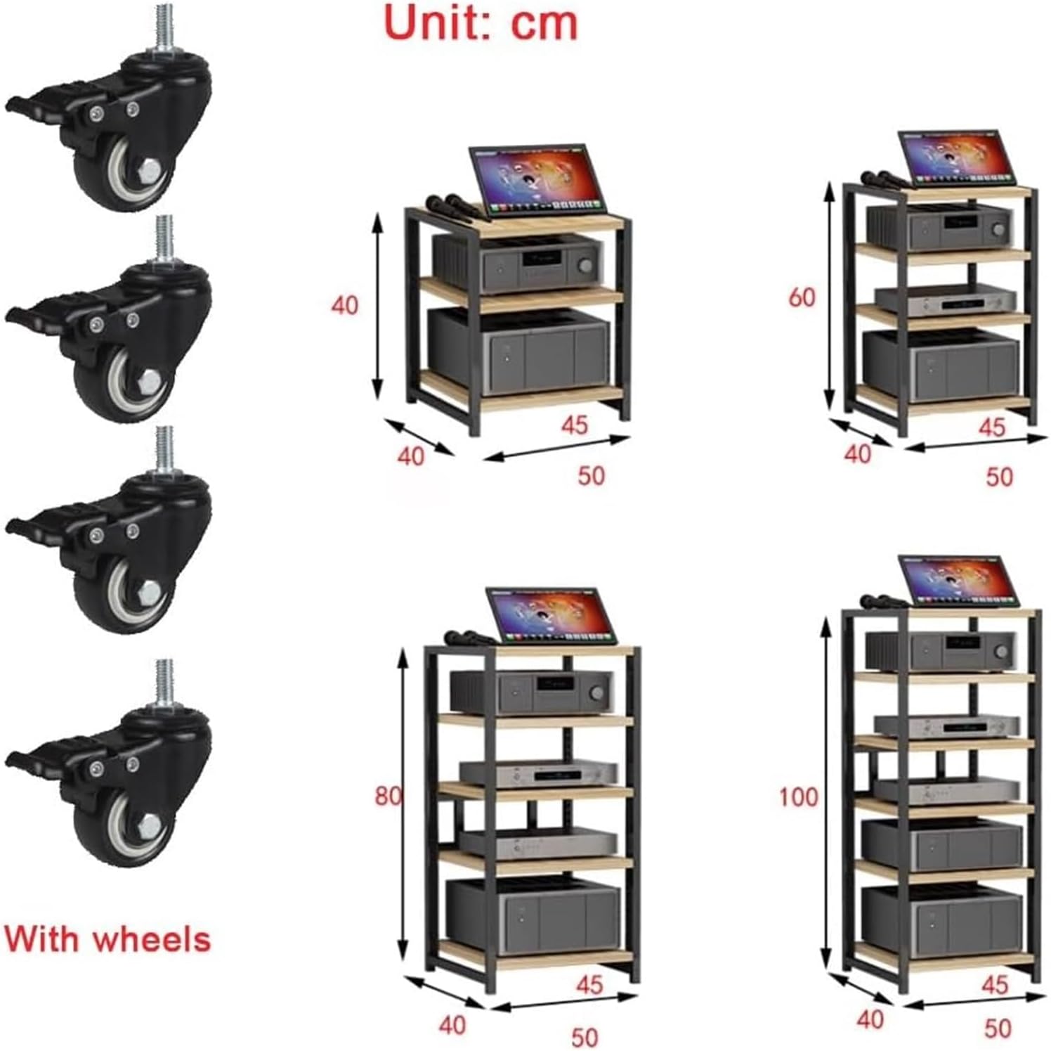 DARZYS AV Media Stand