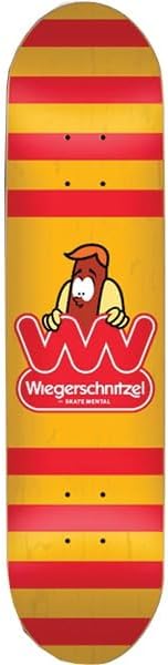 Sk​ate Mental Van Wageningen Glizzy Deck 8.0 - Assembled AS Complete Skateboard