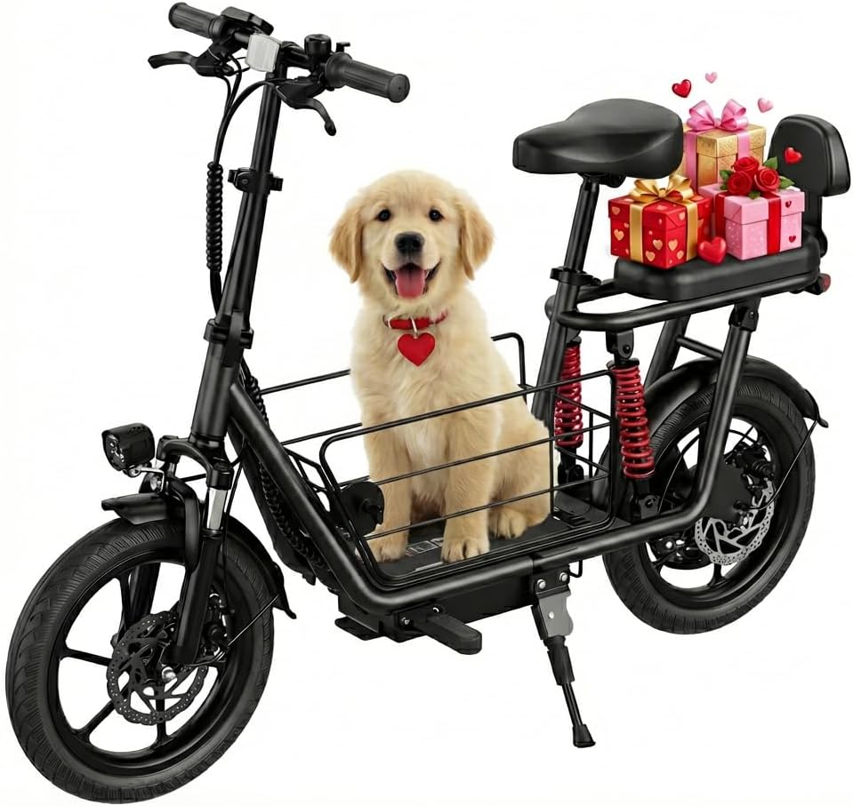 850W/ 819W Peak Electric Scooter with Seat, 20MPH & 25/40 Miles Range, Dual Suspension, Cruise Control, 14