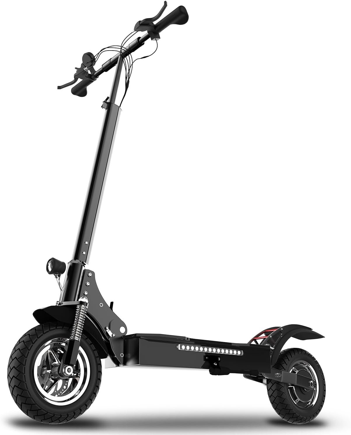 X750 Electric Scooter Adults, 1600W Motor Power, 40 MPH Fast Speed & 50 Miles Long Range, 10” Pneumatic Tires, Dual Suspension, Foldable Electric Scooter 300 lbs Max Load