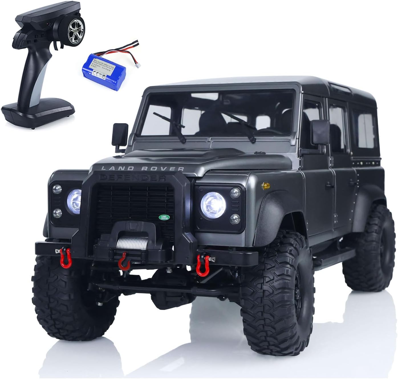 TOUCAN RC HOBBY 1/8 4x4 RC Crawler Car Double E D110 2-Speed Transmission Remote Control Vehicle for Adult,US in Stock