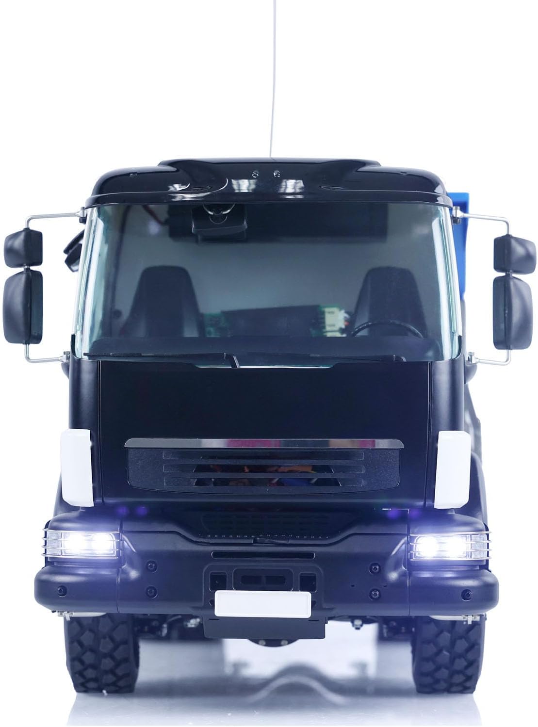 6X6 LESU Metal 1/14 Hydraulic RC Dumper Truck RTR Radio Control Tipper Car Model Two-Speed Transmission Differential Lock Hobby Grade Model