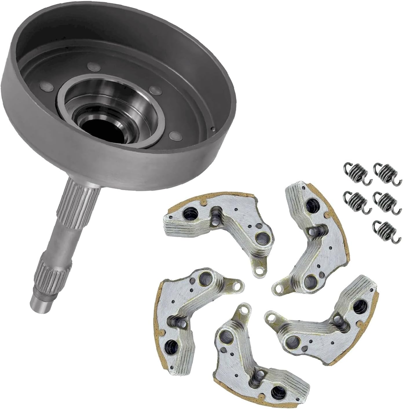 Replacement Part Wet Clutch Bell Shaft w Pads for Arctic Cat Alterra TRV 1000 XT EPS 2017