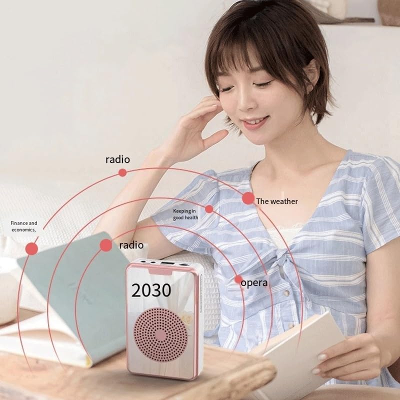 Mini Audio Speaker Portable Voice Amplifier Stereo Sound Microphone Loudspeaker for Teachers Speech