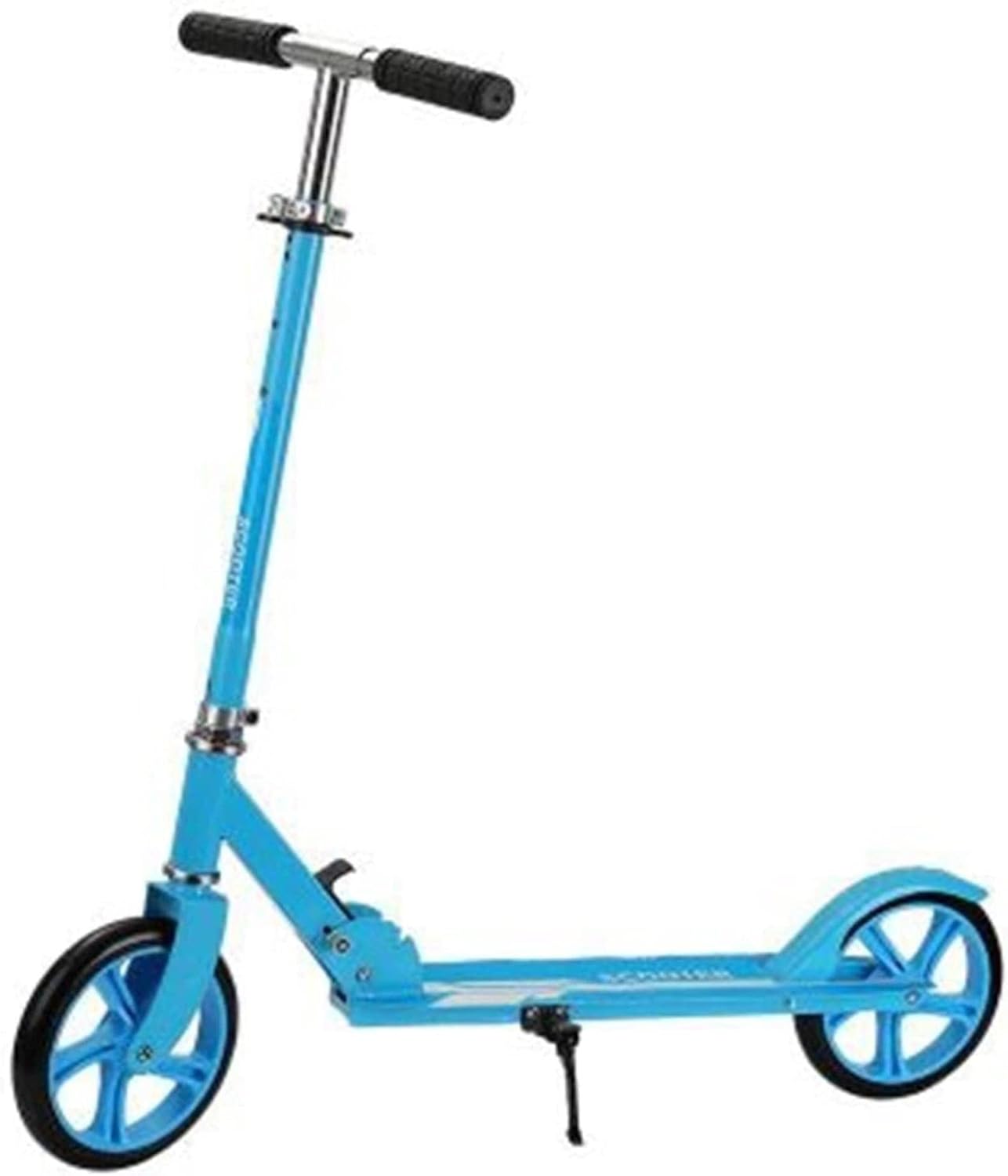 Youth Adult Scooter Two-Wheel Foldable City Commuter Scooter Scooter (Color :) (Sky Blue)