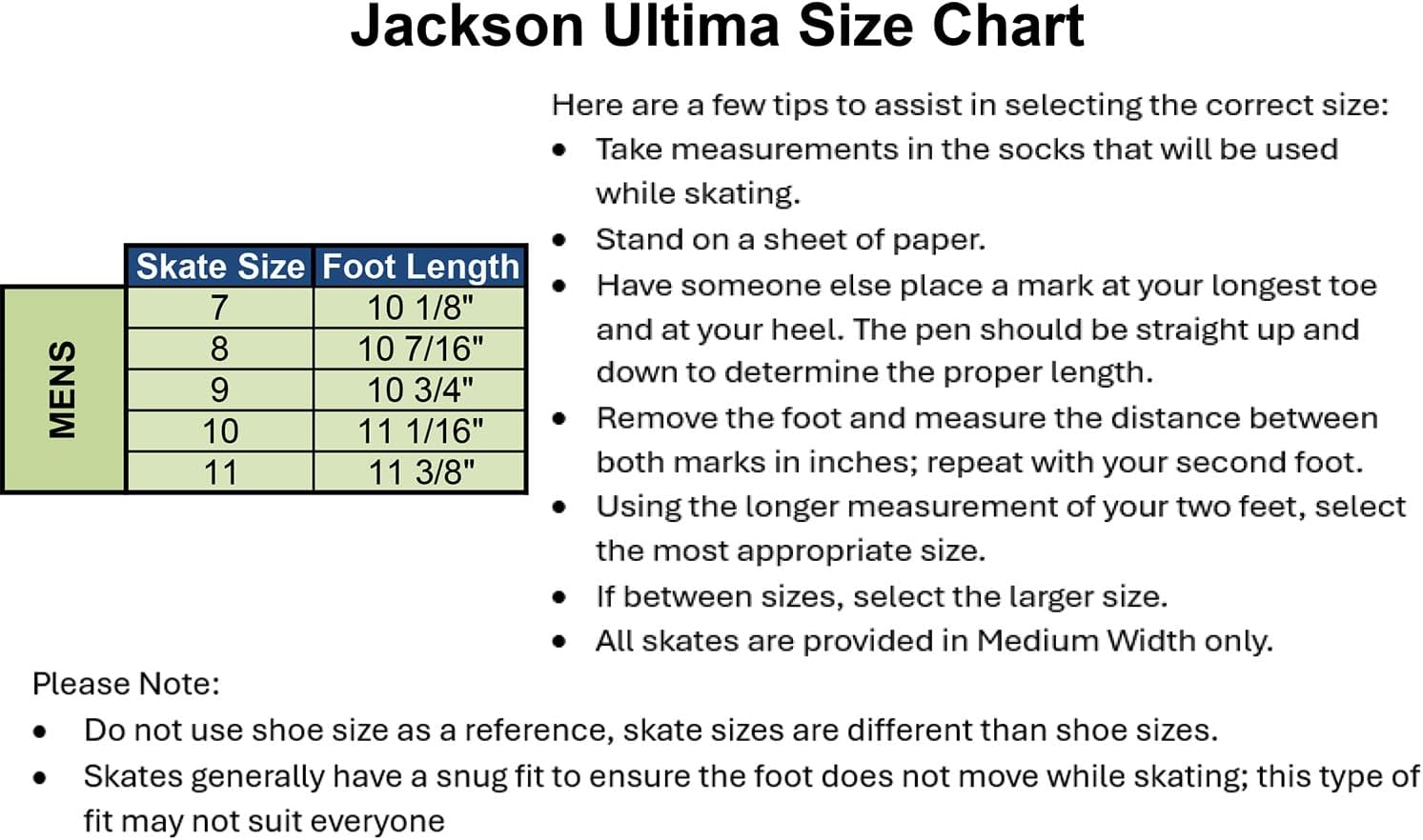 Jackson Ultima Atom Mystique Men's Inline Figure Roller Skate