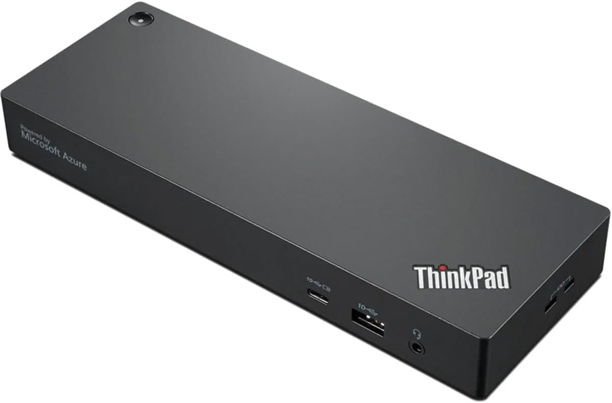 Lenovo ThinkPad Universal Thunderbolt 4 Smart Dock - for Notebook/Desktop PC - 100 W - Thunderbolt 4-4 Displays Supported - 4K, 8K - 3840 x 2160, 7680 x 4320-5 x USB Ports - 4 x USB Ty (Renewed)