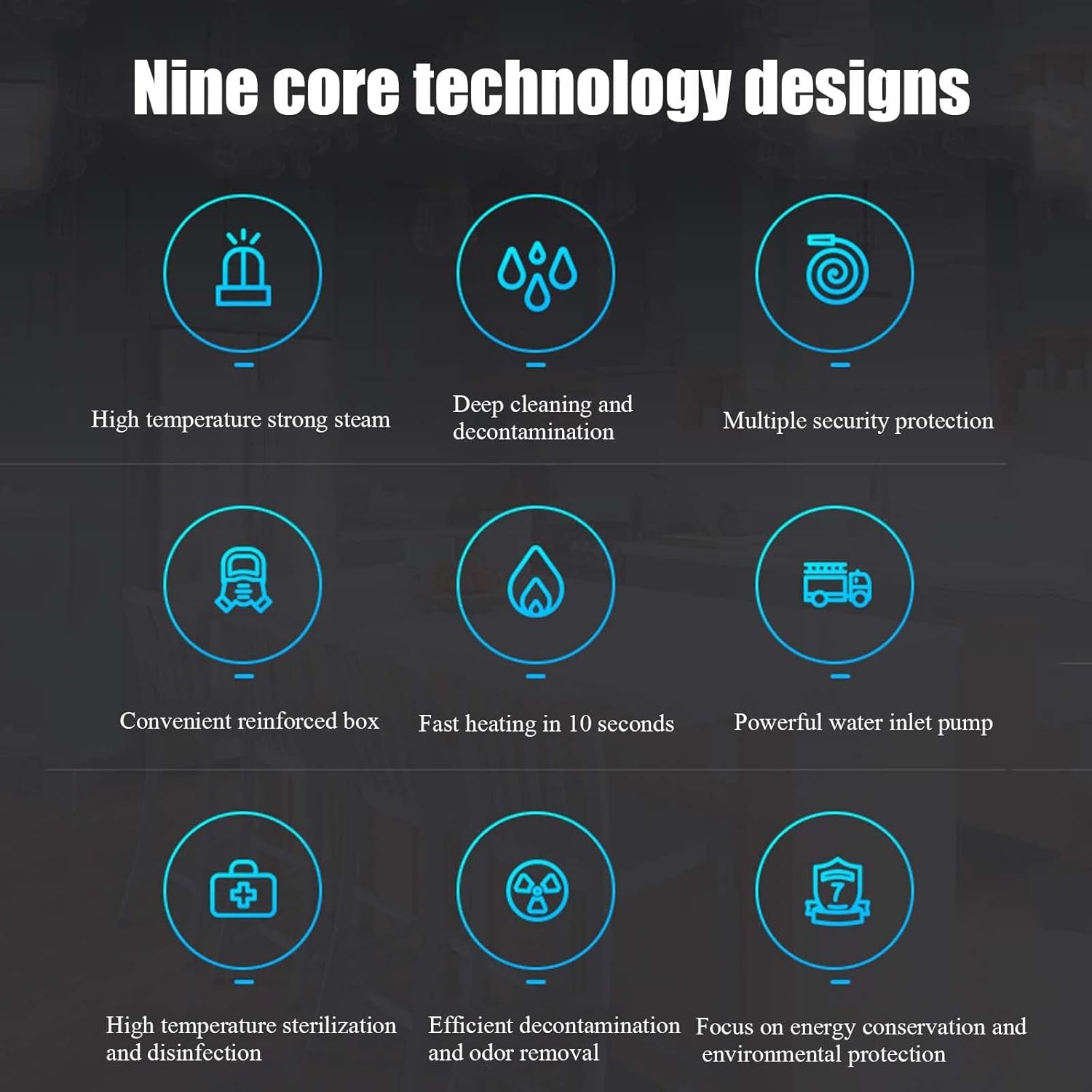 High Pressure Steam Cleaner,Pressure Steam Cleaner,Household Grout Tile Car Detail Kitchen Bathroom,Yellow-220V