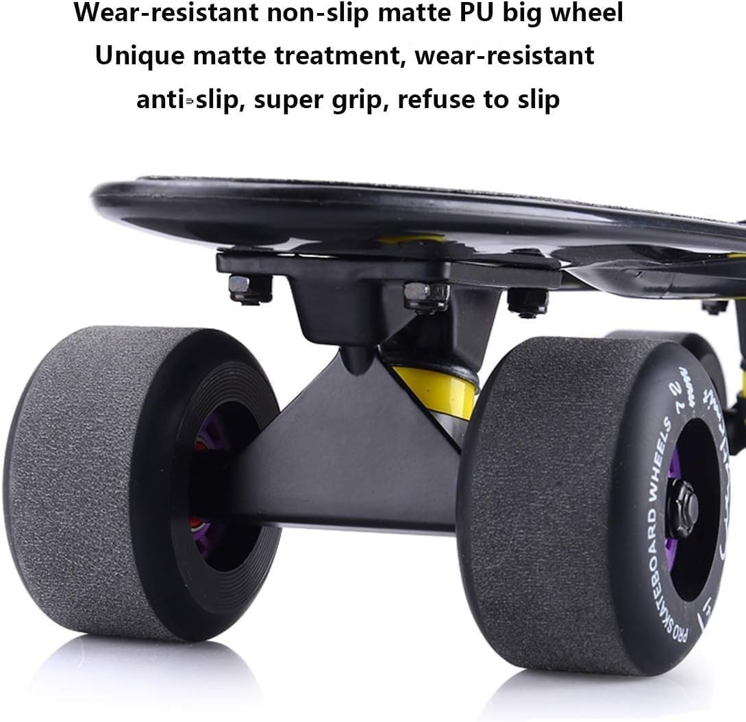 NAUTIG Magneto Complete Skateboard 7-Layer Canadian Maple Deck | Kids Skateboard Cruiser Skateboard | Skateboard for Beginners, Teens & Adults