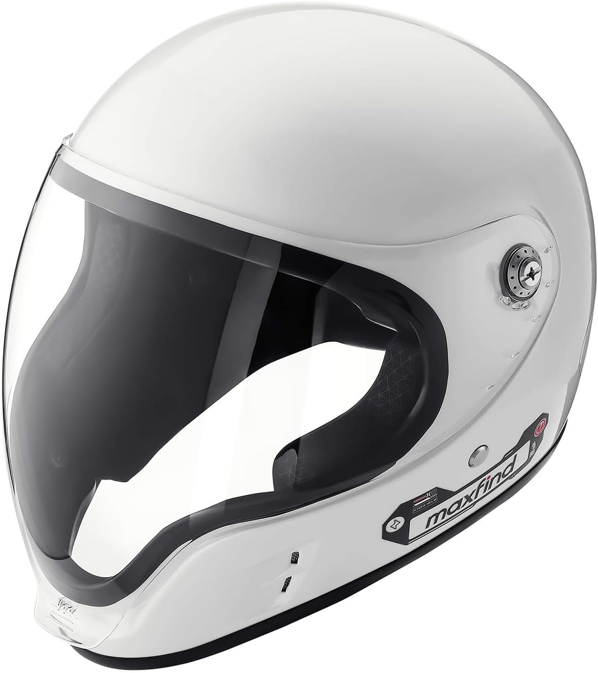 Maxfind Cyber Helmet Fiberglass Full Face Helmet for Electric Skateboards, Onewheel, Downhill Longboarding & Mountain Bike, Ultra-Lightweight 900g