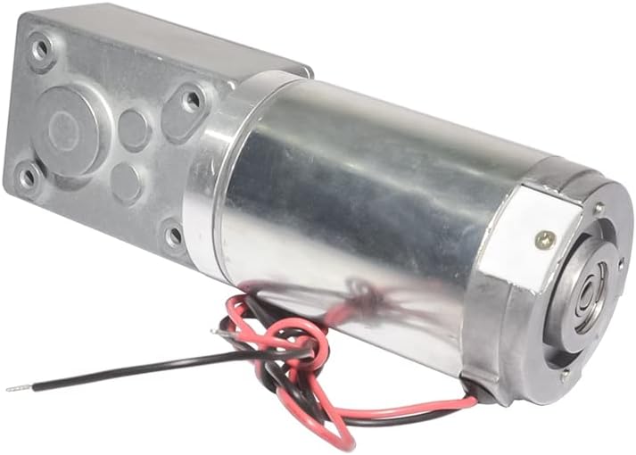 Electric Motor 3/9/80/110/160rpm 12V 24V DC Worm Gear Motor For Homemade Electromotor 12V 24V - (Speed(RPM): 80rpm/ Voltage(V): 12V)