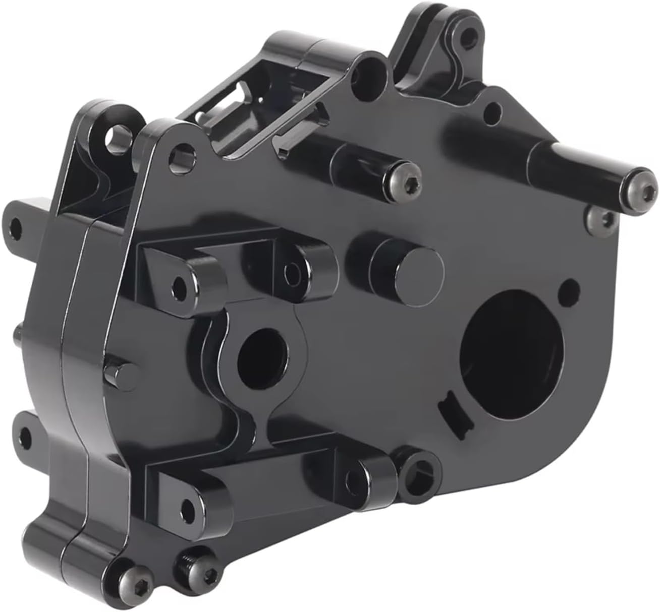 RC Gearboxes For Tamiya For Hotshot II 1/10 For Racing Aluminum Rear Transmission Housing Upgrades Parts Accessories RC Car