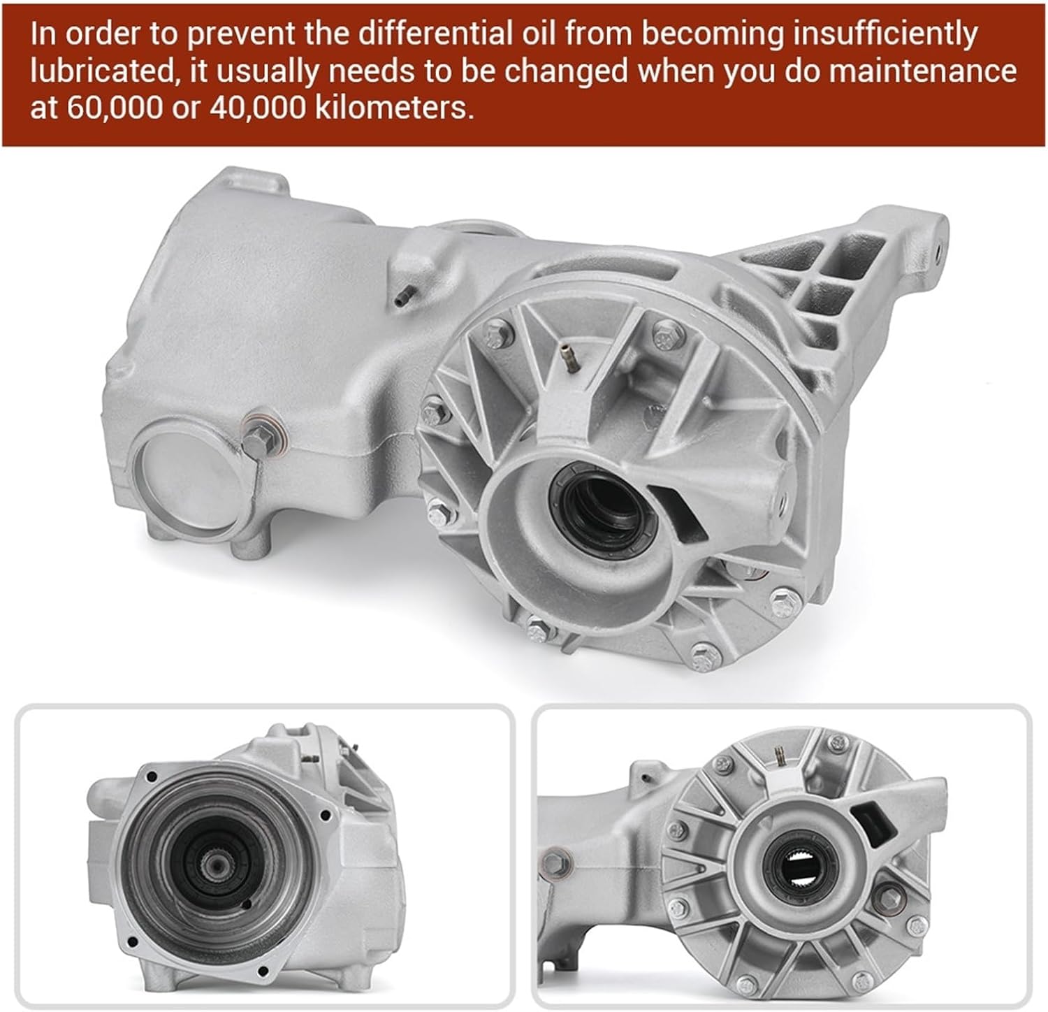 Rear Differential LR031377 Compatible For Land Rover LR2 08-15 Range Rover Evoque 12-15