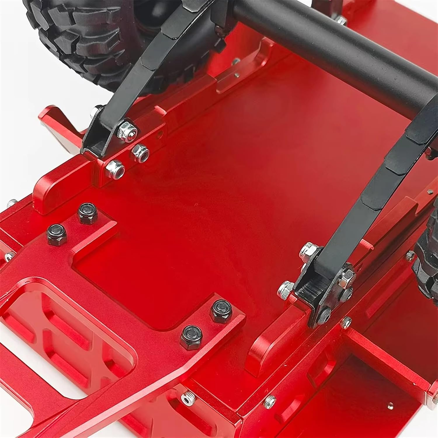 RC Car Accessories Compatible with Axial for SCX10 90046 TRX4 TRX6 for Redcat DIY Upgrade Parts Metal for Leaf for Spring Trailer Car 1/10 RC Crawler Car