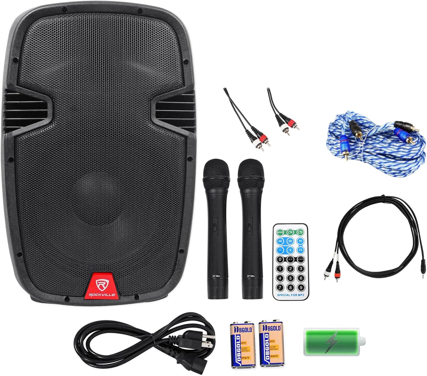 Rockville RAM12BT Bundle: 12