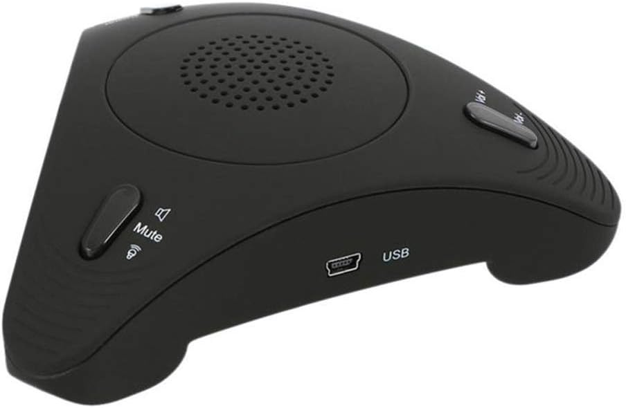 USB Desktop Computer Conference Omnidirectional Condenser Microphone Mic Speaker Speakerphone for Business Video Meeting