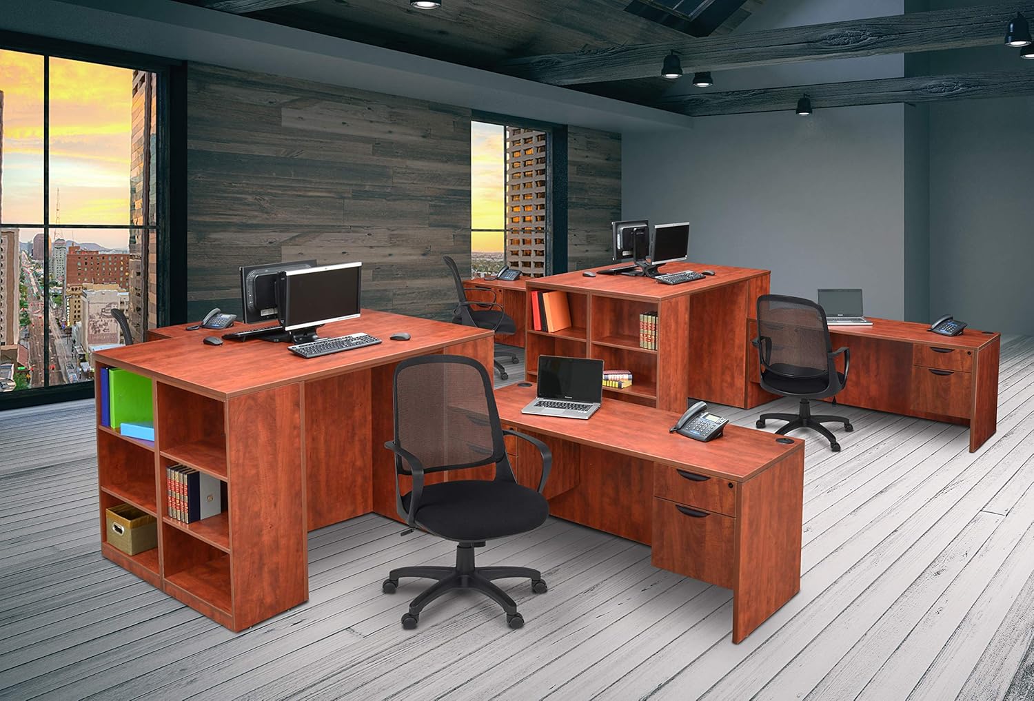 Regency Legacy Stand Up Bookcase Without Top- Cherry