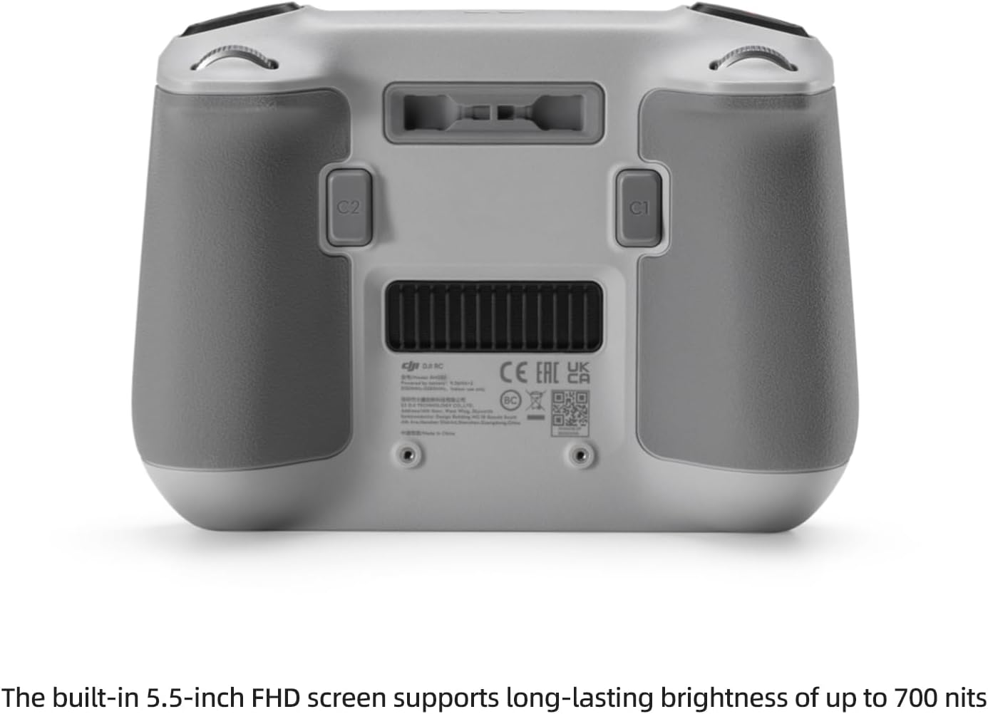 Official RC - Smart Remote Controller for DJI Mavic 3 Pro/Mavic 3 Classic/Mavic 3/Mini 3/Mini 3 Pro, 15km O3+ Video Transmission, 4-Hour Ultra-Long Battery Life, 5.5-inch FHD Display, Smooth Control