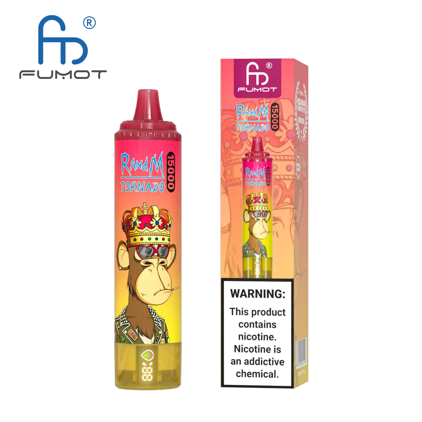 FUMOT TORNADO 15K (20pcs) - MYEU VAPES