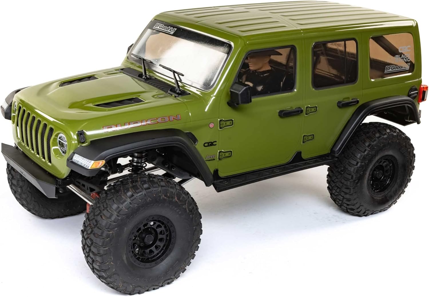 Axial RC Truck 1/6 SCX6 Jeep JLU Wrangler 4WD Rock Crawler RTR (Batteries and Charger Not Included): Green, AXI05000T1