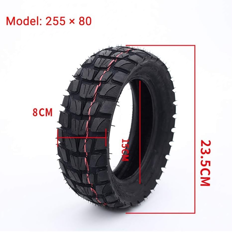 255x80 Snow Tires, High Non-Slip, Wear-Resistant And Comfortable, Suitable For Scooter Tire Replacement (B)