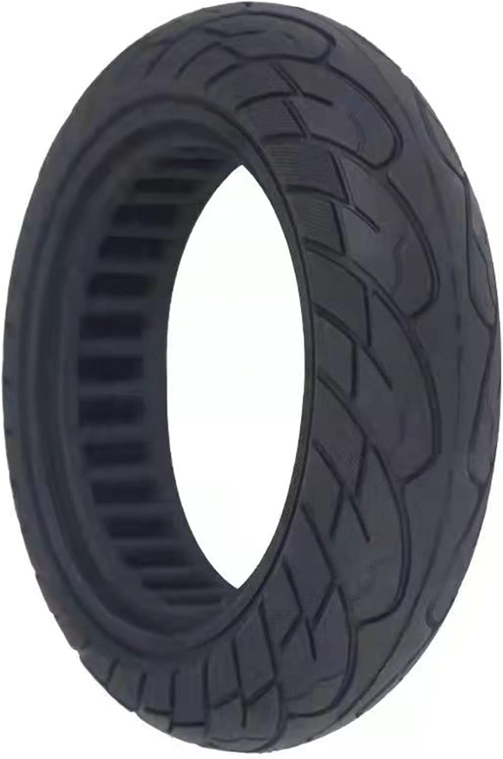 10 Inch Electric Scooter Tires - 10x2.50 Honeycomb, Explosion-Proof Solid Tires, Wear-Resistant, Anti-Skid, High Elasticity, Honeycomb Hollow Shock Absorption