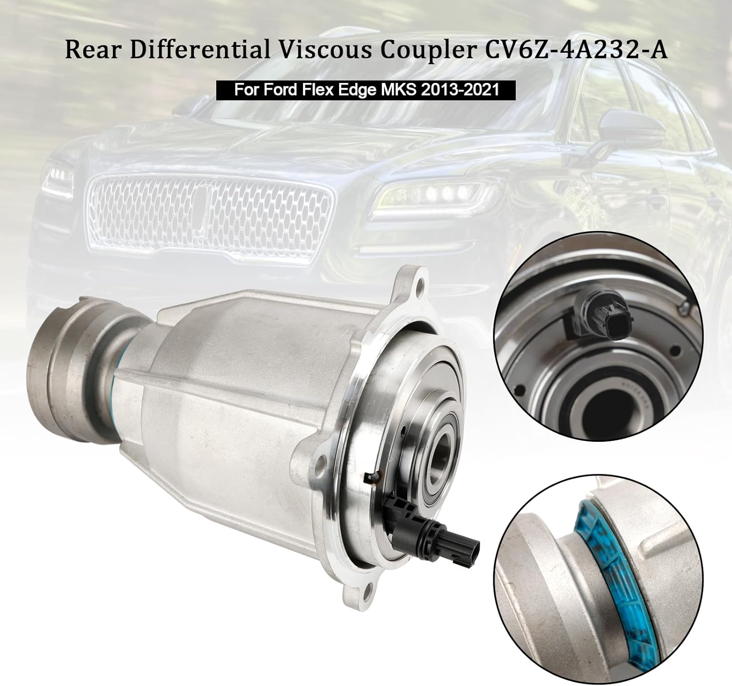 Mad Hornets Rear Differential Viscous Coupler CV6Z-4A232-A For Ford Flex Edge MKS 2013-2021
