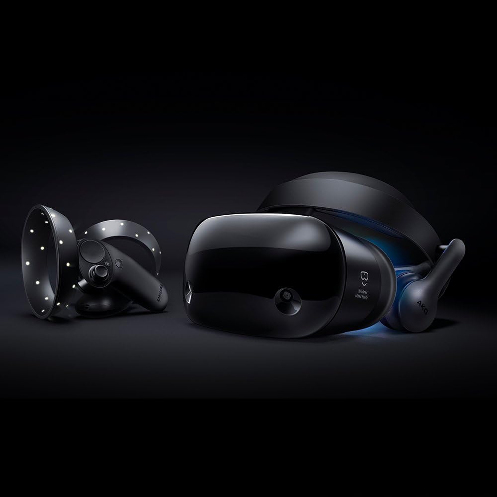 Samsung Hmd Odyssey Windows Mixed Reality Headset with 2 Wireless Controllers (XE800ZAA-HC1US)