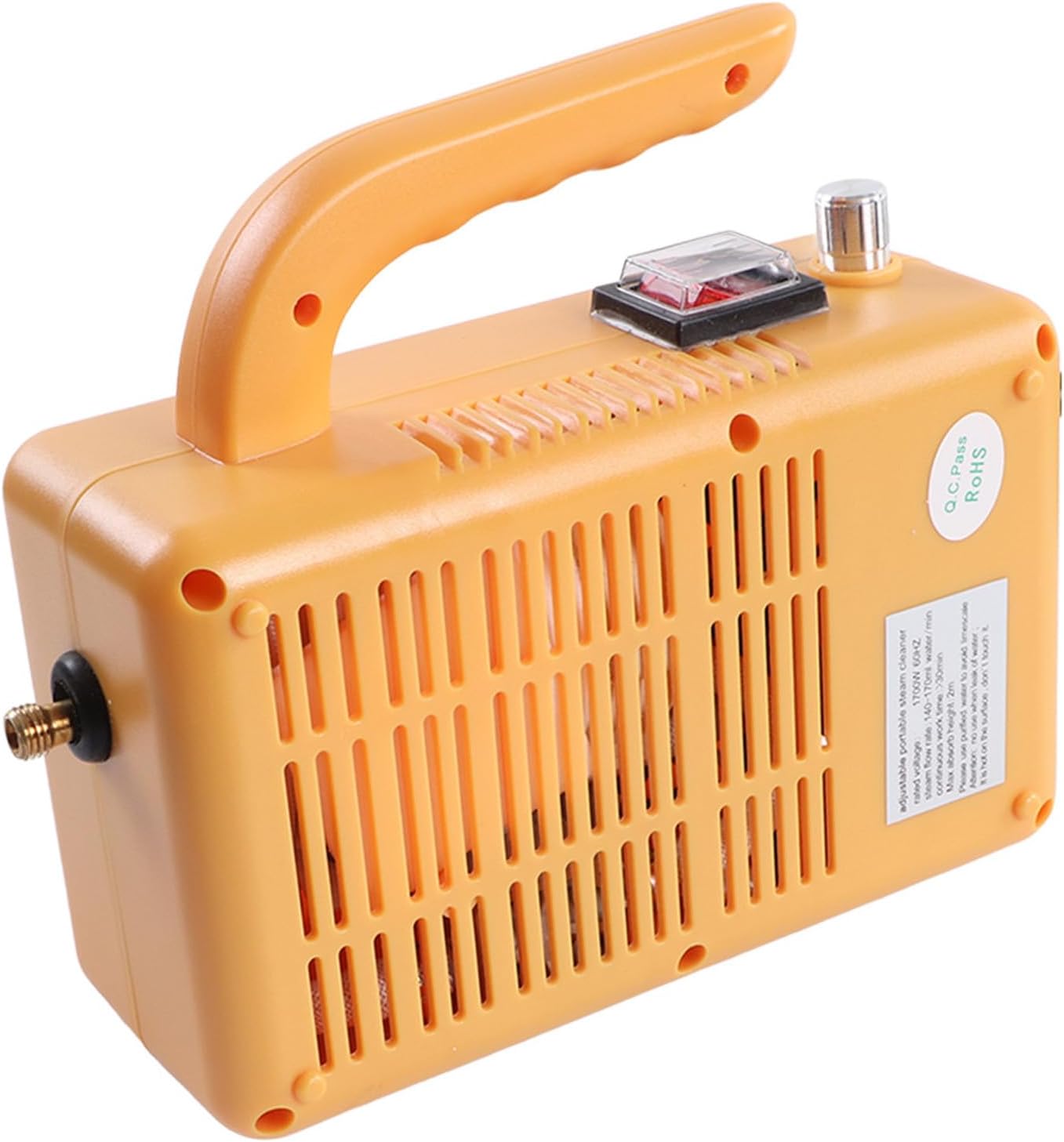 1700W High Pressure Steam Cleaner with Flashlight Extension Tube Handheld Steam Cleaning Machine (US Plug 110v)