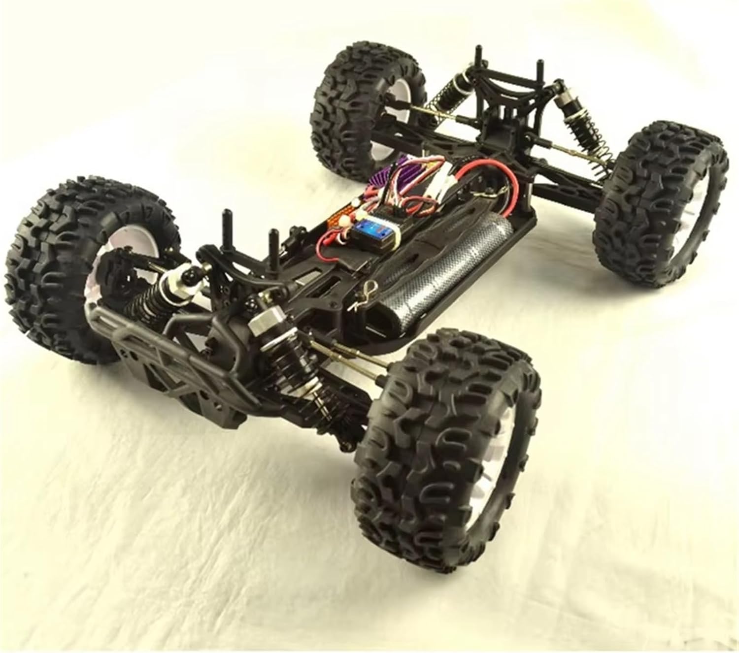 RC Car Accessories Compatible with VRX for Racing RH1011 RH1013 RH1013PR 1/10 Scale Rc Model Car Parts 10901 Aluminum for Chassis Plate